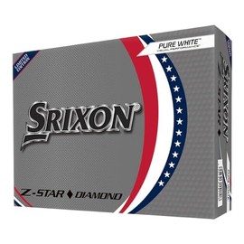 Srixon Z-Star Diamond Limited Edition USA Golf Balls (White, 12pk) 1 Dozen