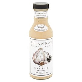Briannas, Home Style, Asiago Caesar Dressing, 12 Fl. Oz. (3 Bottles)