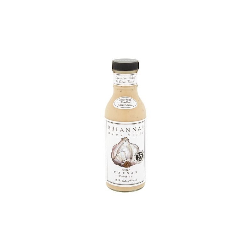 Briannas, Home Style, Asiago Caesar Dressing, 12 Fl. Oz. (3