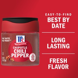 McCormick Chipotle Chili Pepper, 0.9 oz (Pack of 6)