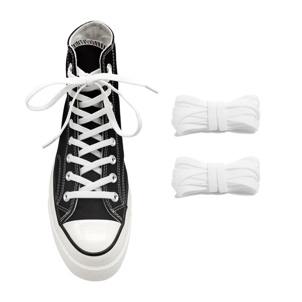 UamGlsob 5/16" Wide Elastic Shoe Laces Replacement Laces for High