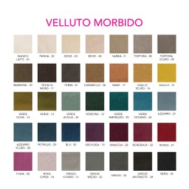 Panini Tessuti Fabric and Velvet - Sold by the Metre from 50cm Long x 140cm Wide Solid - for Upholstery Sofa Cover Blue