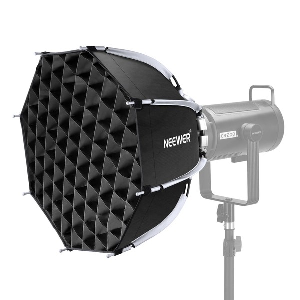 NEEWER 18"/45cm Octagonal Softbox, Quick Release Bowens Mount Softbox with