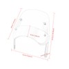 Motorcycle Windshield Universal Wind Deflector Windscreen Front Flyscreen with Mount