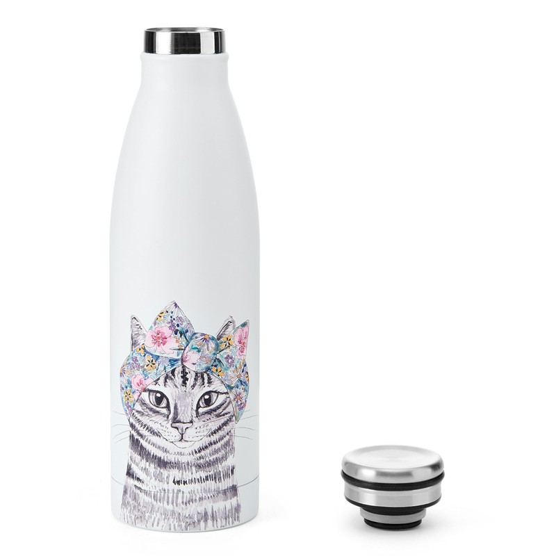 MIKASA Tipperleyhill Double-Walled Stainless Steel Bottle, 500 ml Vacuum Insulated