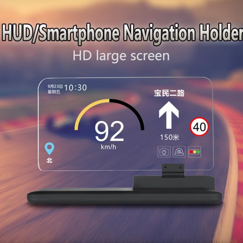 Housoutil Smartphone Navigation Holder Car Navigation Head Up Display GPS