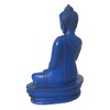 mytibetshop Blue Lapis Earth Touching Buddha Statue for Meditation, Alter