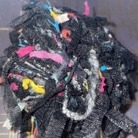 Berroco Yarn TUTU #5794 Black 1.75oz 50g 36yds 33m - Made In Italy