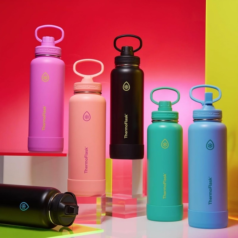 ThermoFlask 24 oz Double Wall Vacuum Insulated Stainless Steel Water