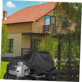 DOITOOL Grass Machinee Cover Lawn Mower Petrol Weatherproof Outdoor Protector Lightweight Uv-Resistant Size XL (183x137x117cm)