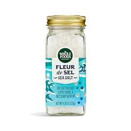 Whole Foods Market, Seasoning, Salt, Fleur de Sel, 4.20 Ounce