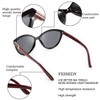 FEISEDY Classic Cateye Polarized Sunglasses for Women UV Protection Stylish