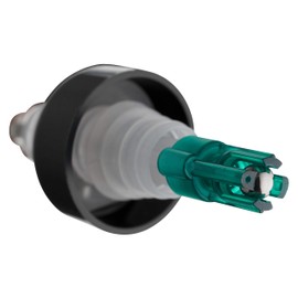 [36 PACK] Measured Liquor Bottle Pourers 1 oz (30 mL) - Collared Automatic Measured Bottle Pourer - No Cracks, No Leaks, Bar Spouts, Quick Shot, Spirit, Wine, Bar Cocktail Dispenser