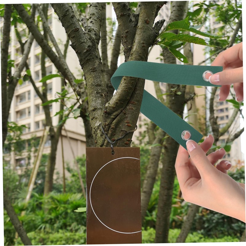 IWOWHERO Tree Support Anchor Kit Heavy Duty Metal Stakes Windproof