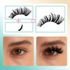 GEMERRY Wimpern Extensions Spikes DIY Cluster Wimpern D Curl Individuelle