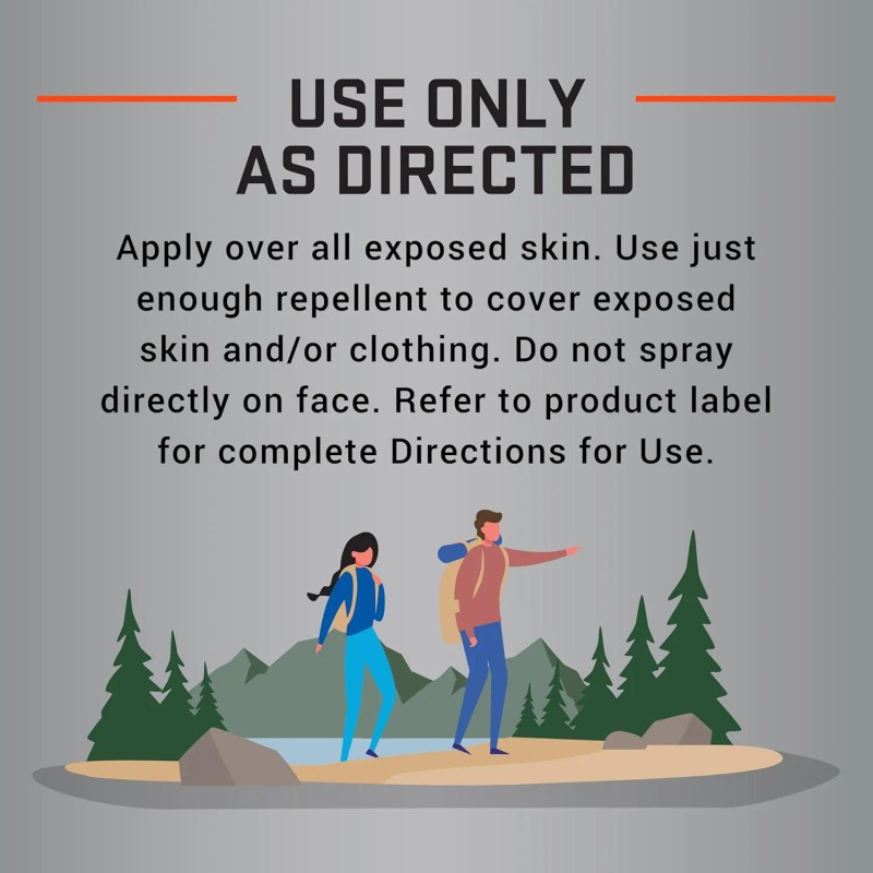 Insect Repellent Spray 100ml, Long-Lasting Mosquito Repellent for Camping, Hiking