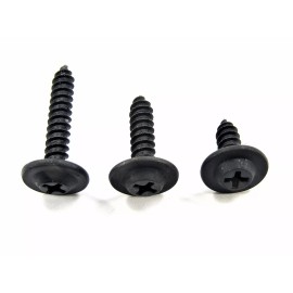 SFS For Jeep Interior Screws- #10 x 1/2" to 1" Long Flat Top- 75pcs (25ea)- #322