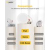 Ensenior 4 Inch LED Can Lights 4 Pack, Dimmable Retrofit