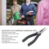 Needle Nose Pliers 8in CRV Long Mini with Non Slip
