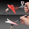 Yesmin Crocodile Clip Set Tool Model Support Base,Equipped with 10