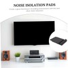 Kisangel 1 Set Acoustic Isolation Pads for Speakers Soundproof Sponge