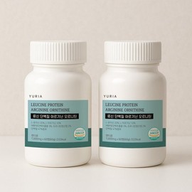 유리아 류신 단백질 타블렛 아르기닌 오르니틴 2박스 1000mg x 120정 4개월분 Uria Leucine Protein Tablet Arginine Ornithine 2 Boxes 1000mg x 120 Tablets 4-Month Supply