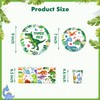 164pcs Three Rex Birthday Decorations Boy Tableware, 3 Rex Birthday