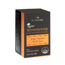 Nutricore Multivitamin NCS 500mg x 180 tablets (6 tablets per day for 1 month) / 뉴트리코어 멀티비타민 NCS 500mg x 180정 (1개월분 하루 6정)