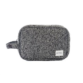 Spiral Unisex's Portland Make Up Wash Bag, Grey, One Size