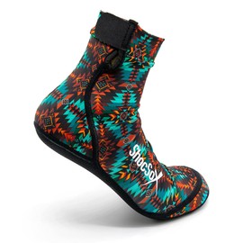 ShocSox - Calcetines de voleibol de playa y calcetines de fútbol de arena con suelas de grado armadura