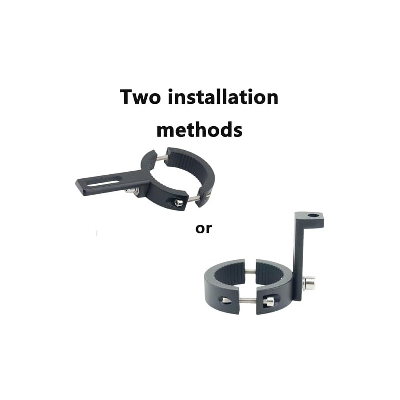 Pack of 2 Mounting Brackets for Motorcycle Headlights, 38-60 mm
