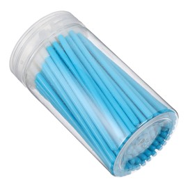 PACKOVE 100pcs Disposable Lipstick Brush Plastic Lip Gloss Applicators Blue Makeup Tools for Effortless Color Application and Smooth Lip Lines