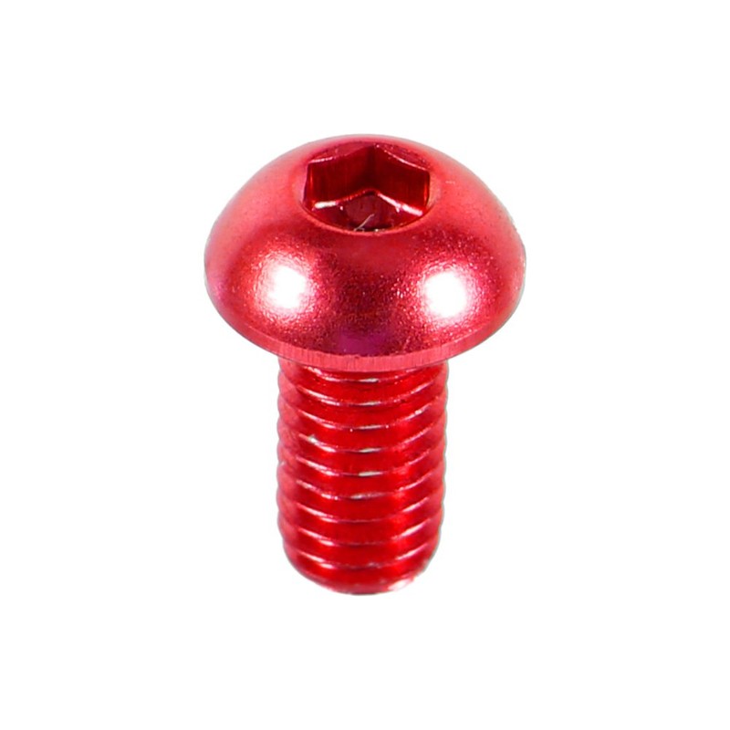 Pack of 10 M3 6-10 mm Colourful Button Round Cylinder
