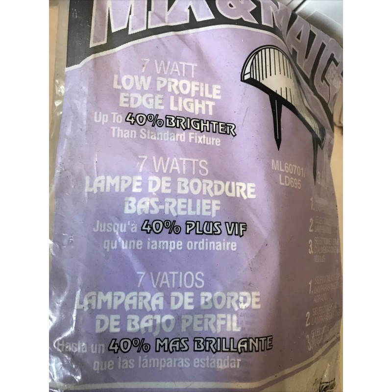 Malibu Mix & Match 7-Watt Low Voltage Low Profile Edge