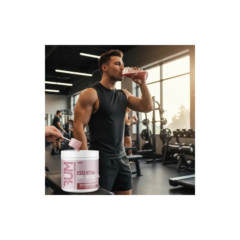 Cbum Raw Essential Preentreno 30 Serv Raspberry Creamthickle
