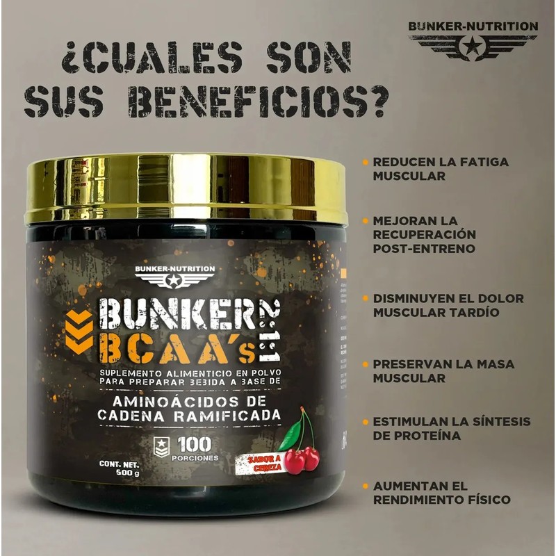 Bcaas 211 Sabor Cereza 100 Serv. Bunker N Shaker Cereza