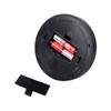 Dummy Dome Surveillance Camera: Fake CCTV Model (Black, Standard) Dome Camera Type 3ea