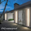 LED Long Strip Wall Light Waterproof Stylish Modern Long Wall