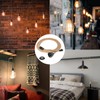 Plug in Hanging Light Fixture, 15FT Pendant Lamp Lights Cord