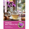 TeeLux Milk Thistle Tea Bags, Natural Milk Thistle Seed Tea,