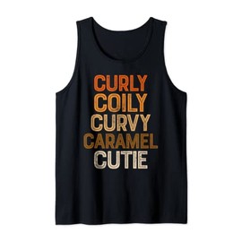 Black Queen Lady Curly Natural Hair Afro African Ladies Tank Top