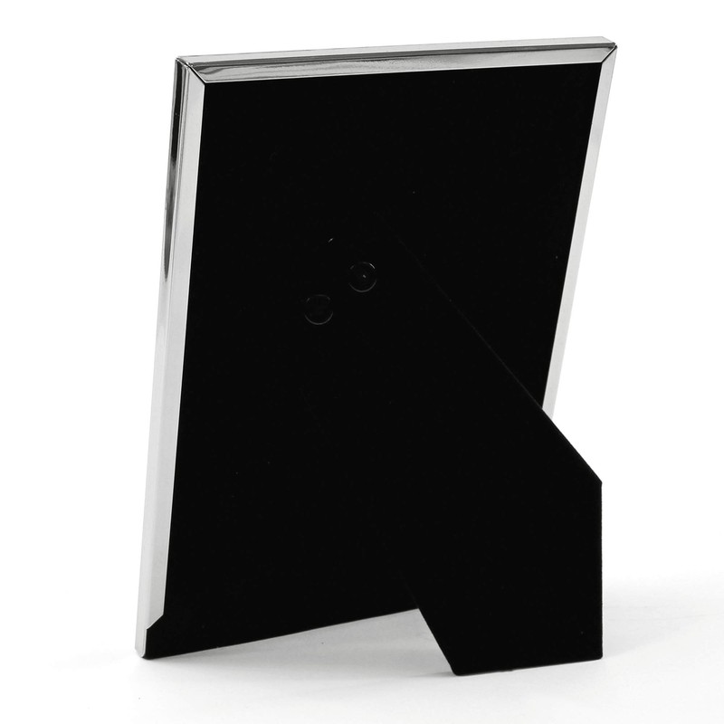 MIMOSA MOMENTS Hammered Metal picture Frame (Silver, 4x6)