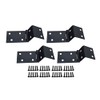 QCAA Heavy Duty Durable Steel Chest Hinge for Box, Door