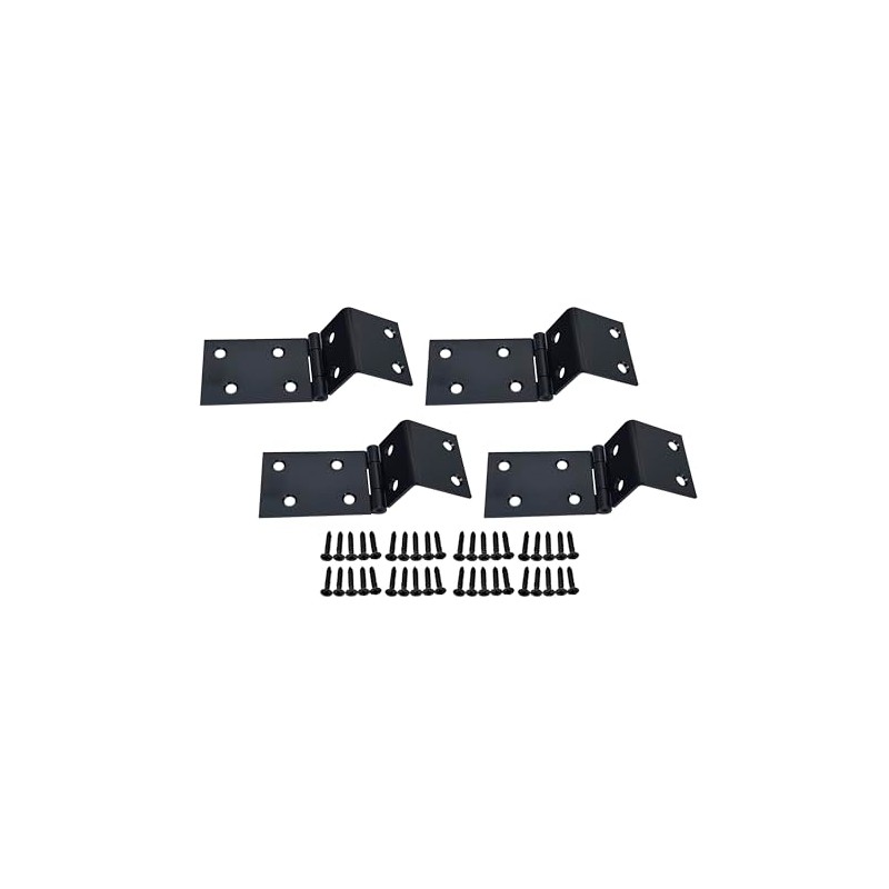 QCAA Heavy Duty Durable Steel Chest Hinge for Box, Door
