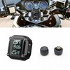 Universal Motorcycle TPMS Tire Pressure Monitoring System with 2 External
