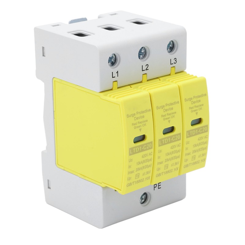 AC Surge Protective Device Flame Retardant PC Shell Quick Response