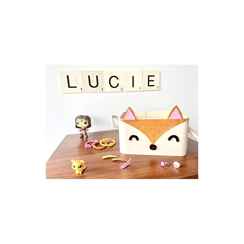 MegaCrea DIY Large Wooden Letter Scrabble Style 10cm