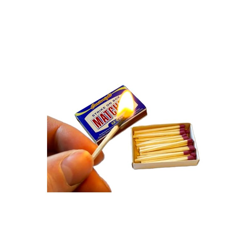 Cartwright, Strike On Box Pocket Matches, Premium Quality, 32 Count,