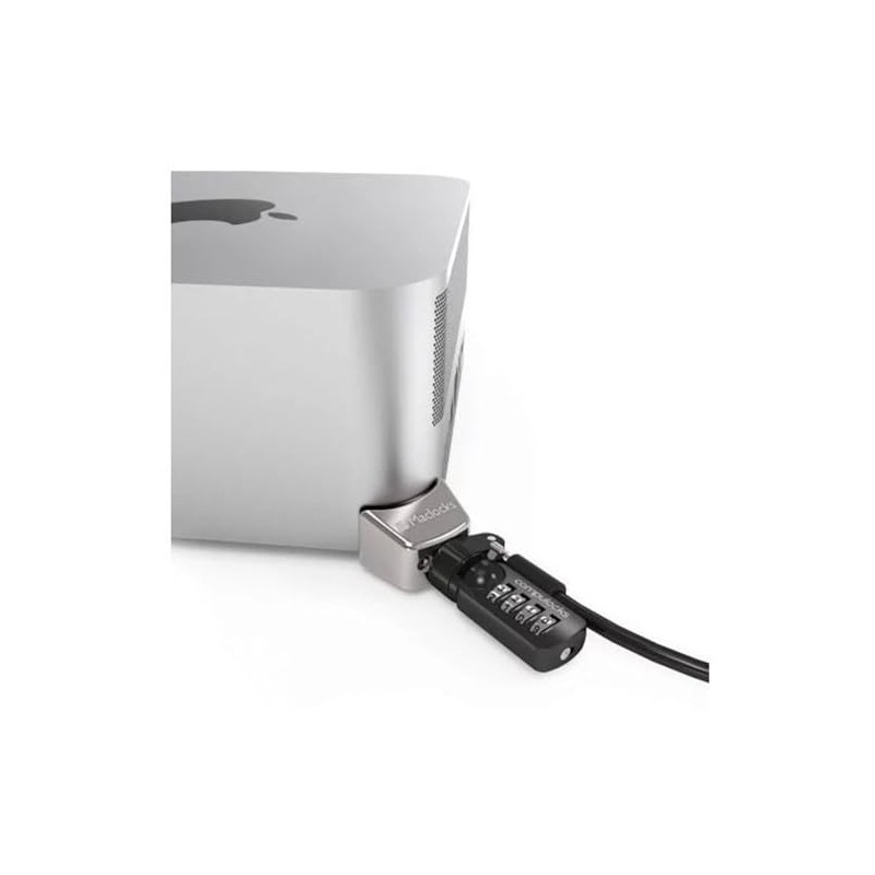 Compulocks Mac Studio Ledge Lock Adapter with Combination Cable Lock