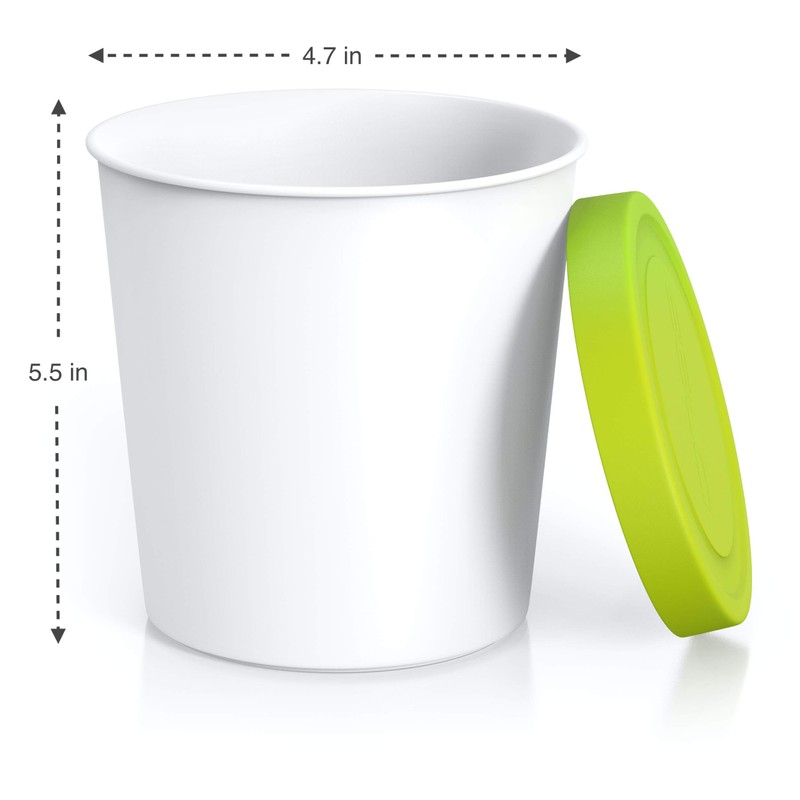 BALCI - Premium Ice Cream Containers (2 Pack - 1